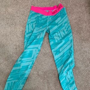 Girls Size L Nike Pro pants
